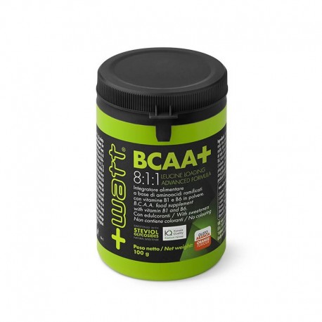 BCAA+ 8:1:1 Aminoacidi in polvere - 100 Grammi